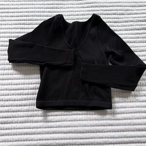 Vitality Ribbed Long Sleeve Top